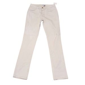 Puntodue Cream Skinny Jeans Size 4